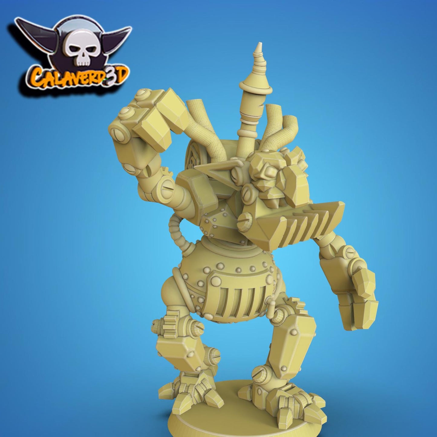 Botlins (Goblin Robots) Fantasy Football Team | Calaverd3D | UNPAINTED Miniature in Resin