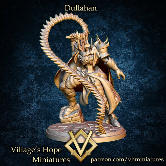 Dullahan with Skeleton Whip | Village's Hope Miniatures | UNPAINTED Miniature in Resin