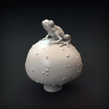 Dart Frog | Animal Den Miniatures | UNPAINTED Miniature in Resin