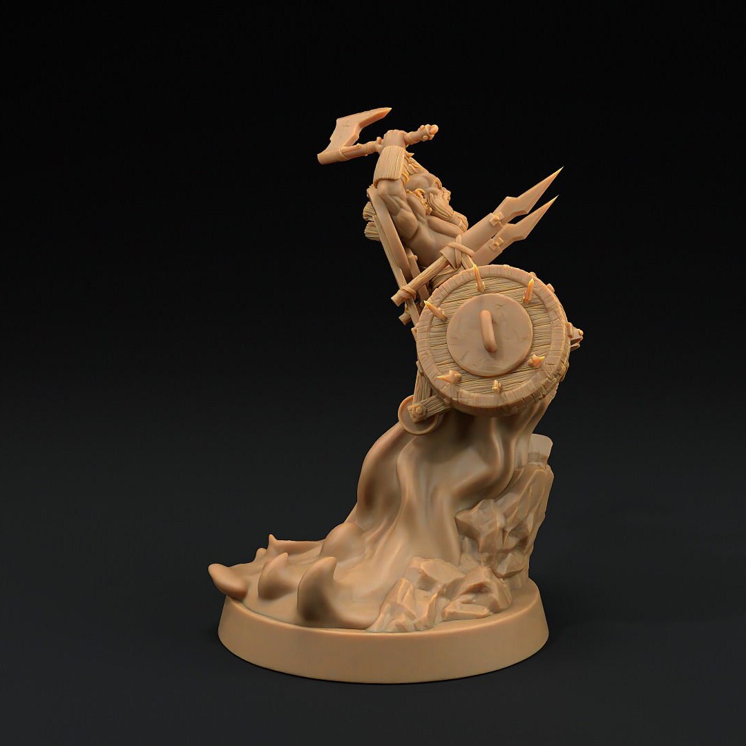 Bormir Thunderwheel | Scrap Slap Goblin Tribes | Dragon Trappers Lodge | UNPAINTED Miniature in Resin