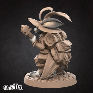 Harengon Bard | Bite the Bullet | UNPAINTED Miniature in Resin