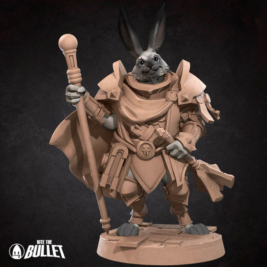 Harengon Cleric | Bite the Bullet | UNPAINTED Miniature in Resin