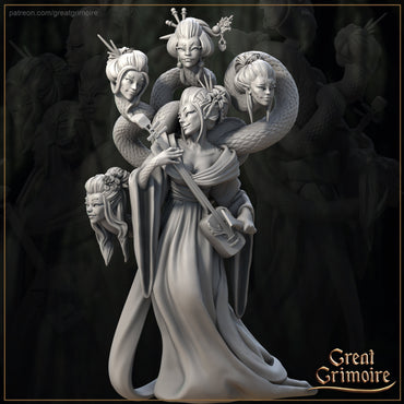 Songs of Hell | Great Grimoire | UNPAINTED Miniature in Resin