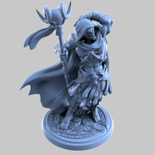 Sexy Lich | Twin Goddess | UNPAINTED Miniature in Resin