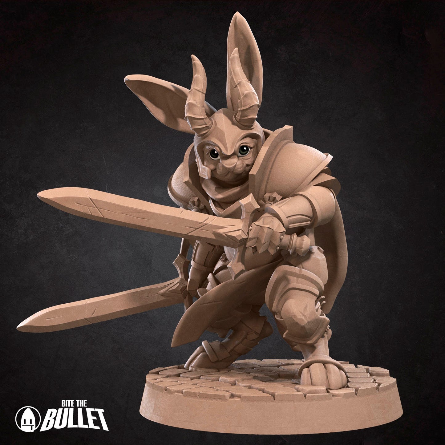 Harengon Warrior | Bite the Bullet | UNPAINTED Miniature in Resin