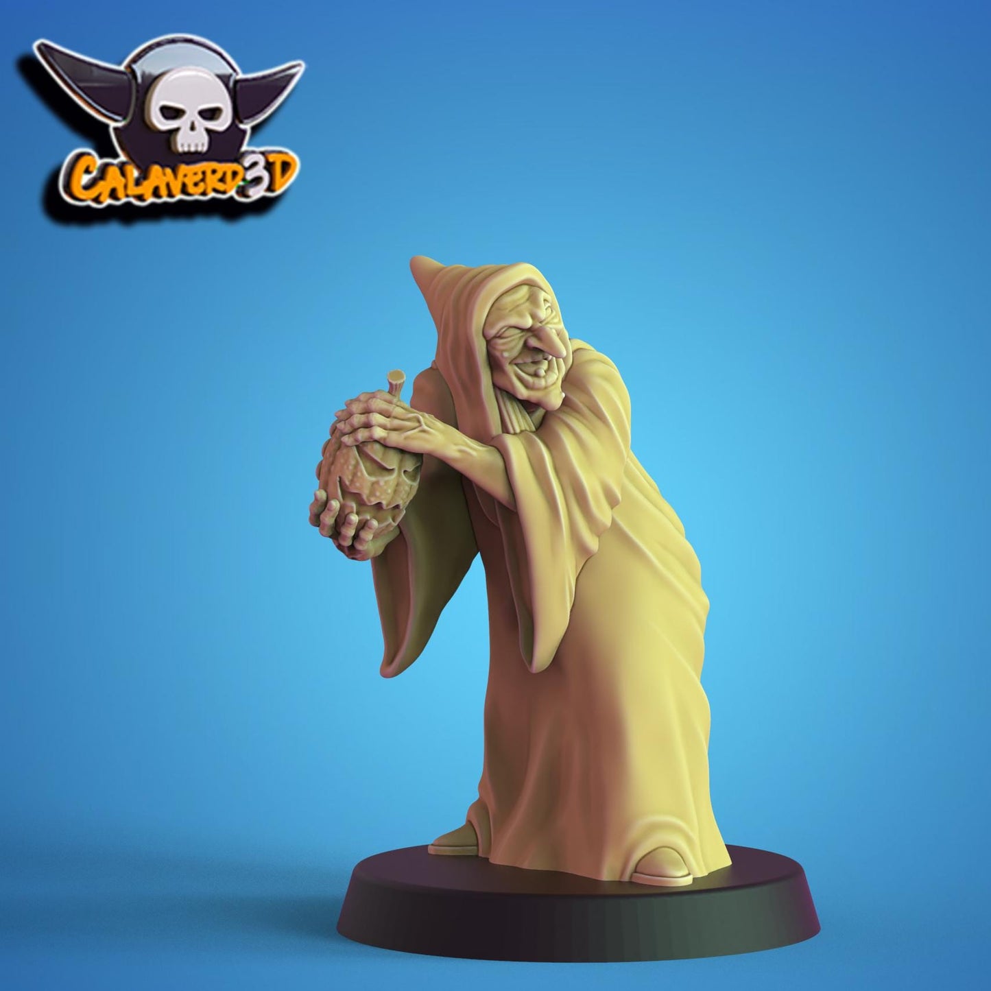 Halloween Witches Fantasy Football Team | Calaverd3D | UNPAINTED Miniature in Resin