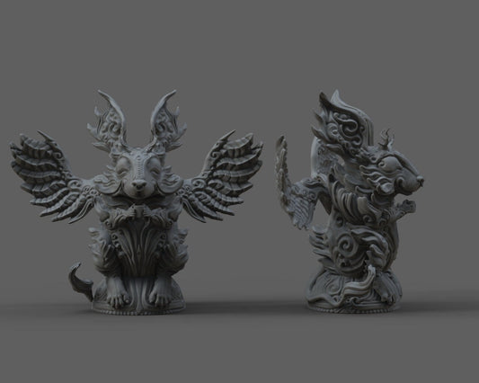 Relaxing | Dark Artefact Designs | Figure in Resin
