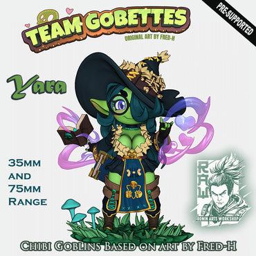 Chibi Goblin, Yara | Ronin Arts Workshop | UNPAINTED Miniature in Resin