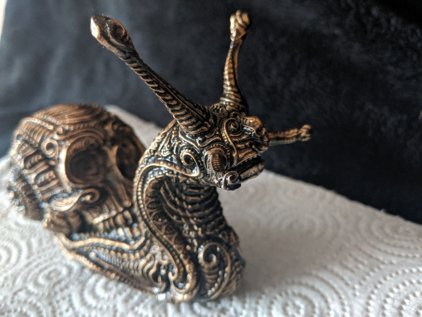 Skull Snail | Dark Artefact Designs | Figure in Resin