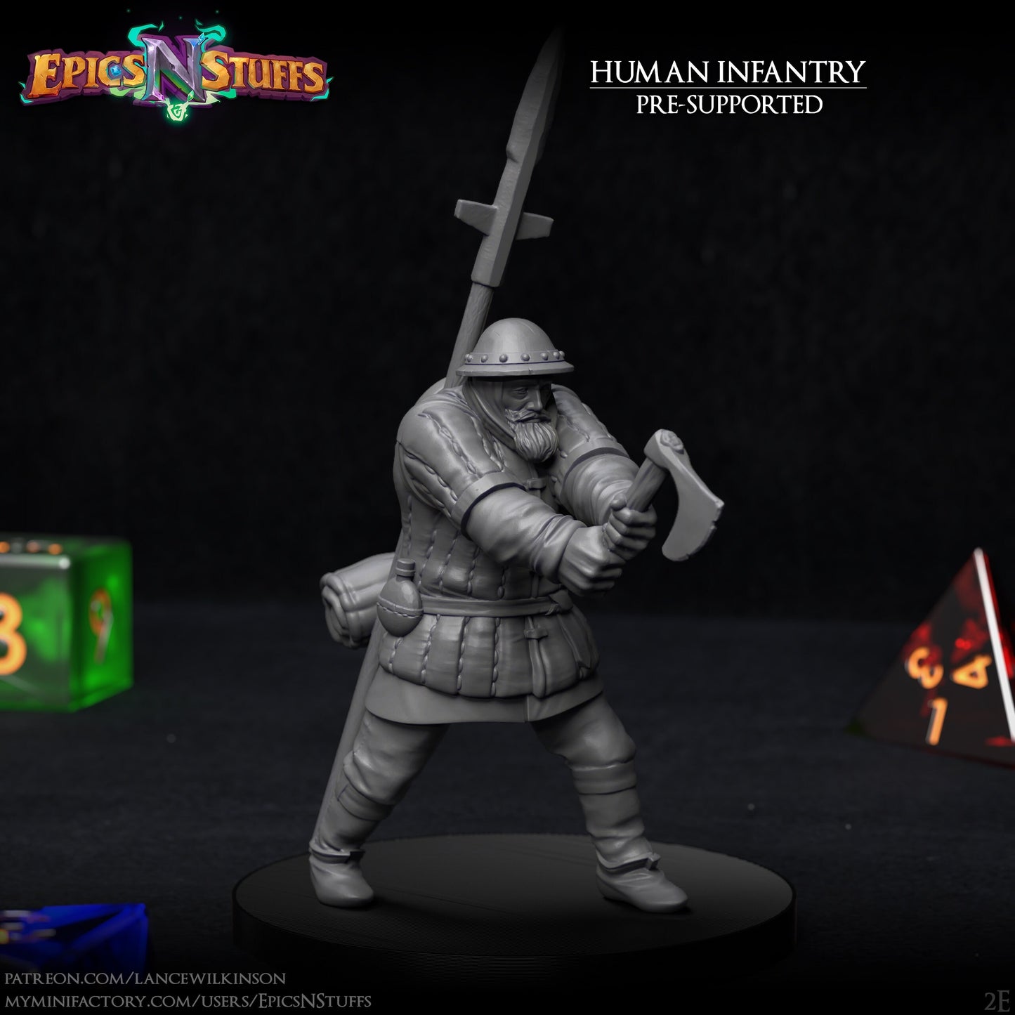 Human Infantry #2 (Set of Five)