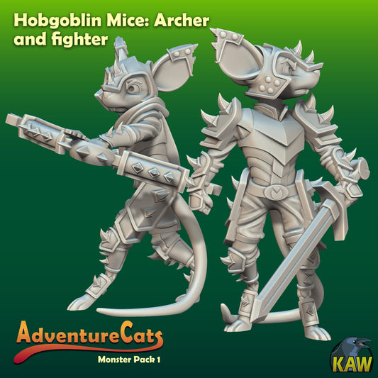 Adventure Cat - Monster Pack (Hobgoblin Mice)