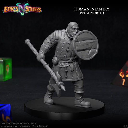 Human Infantry #4 (Set of Five)