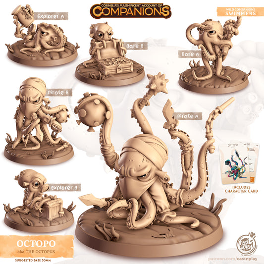 Cordelia's Companions - Oktopo - Octopus