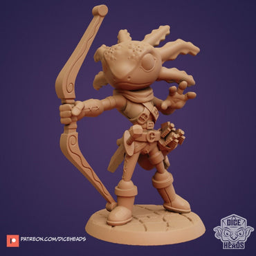 Dice Heads - Zoontalis - Axolotl Adventurers