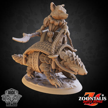 Dice Heads - Zoontalis - Mounted Collection