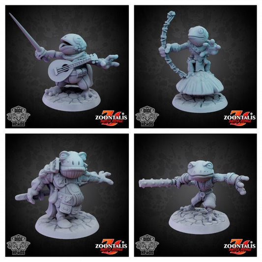 Dice Heads - Zoontalis - Frog Guild
