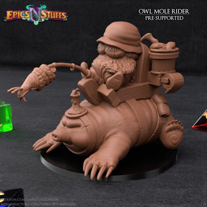 Epics'N'Stuffs - Owlkin Mole Rider