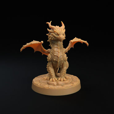 Flamehorn Wyrmling - Dragon Trappers Lodge