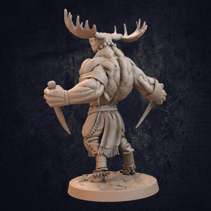 Frontier Minotaur - Dragon Trappers Lodge (32mm scale)