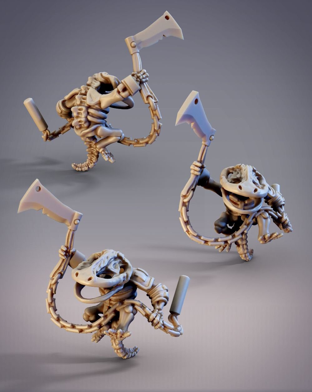 Hanzaki Salamander Skeleton