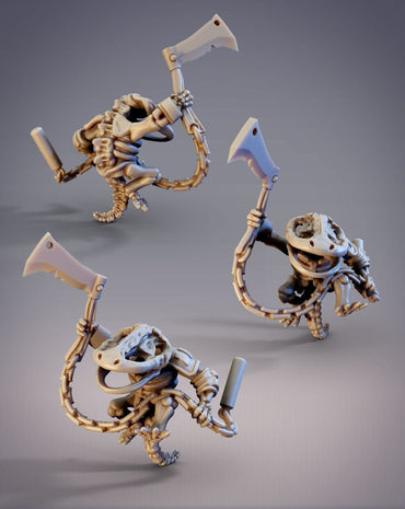 Hanzaki Salamander Skeleton