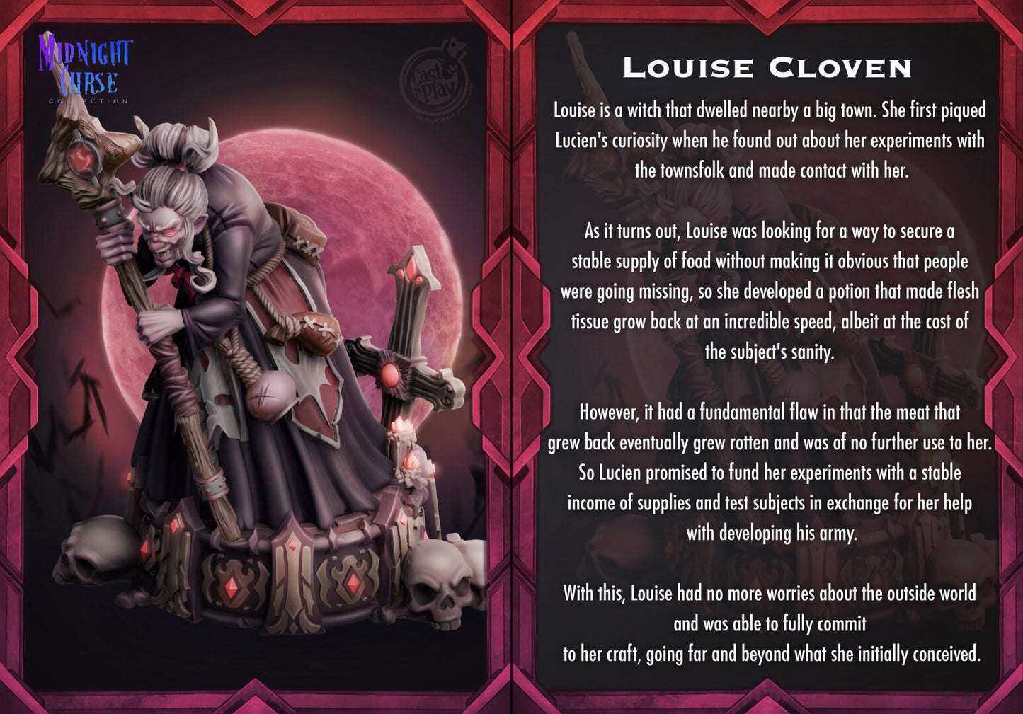 Louise Cloven (Witch) - Cast n Play