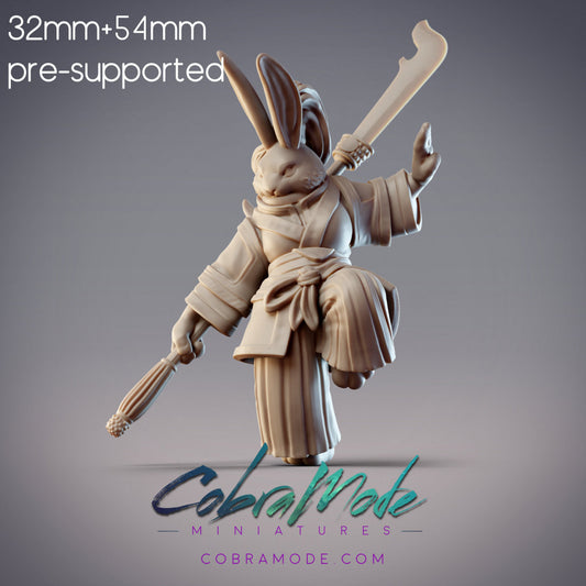 Rabbitfolk Warrior - Sunset Jade, Guanghan Swordswoman