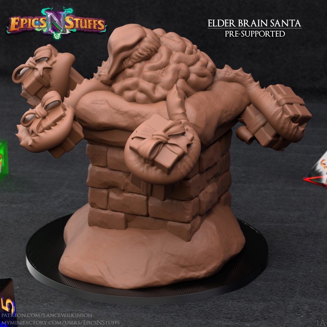 Elder Brain in Chimney Xmas | Epics'N'Stuffs
