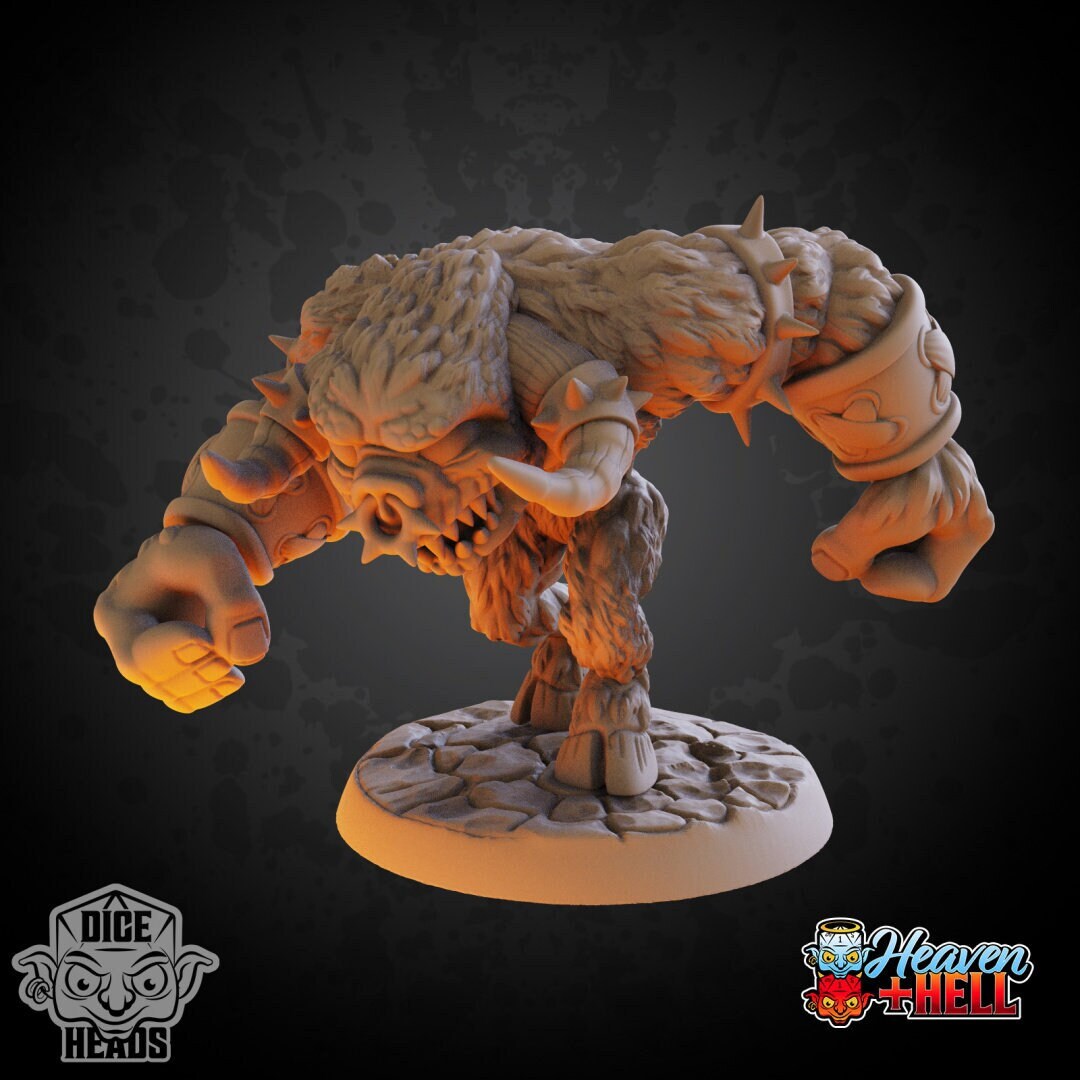 Giant Minotaur Demon | Dice Heads | Heaven and Hell