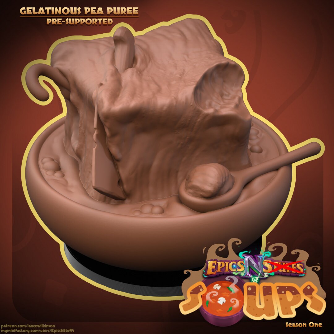 Gelatinous Pea Puree | Epics'N'Soups | Epics'N'Stuffs