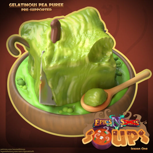 Gelatinous Pea Puree | Epics'N'Soups | Epics'N'Stuffs