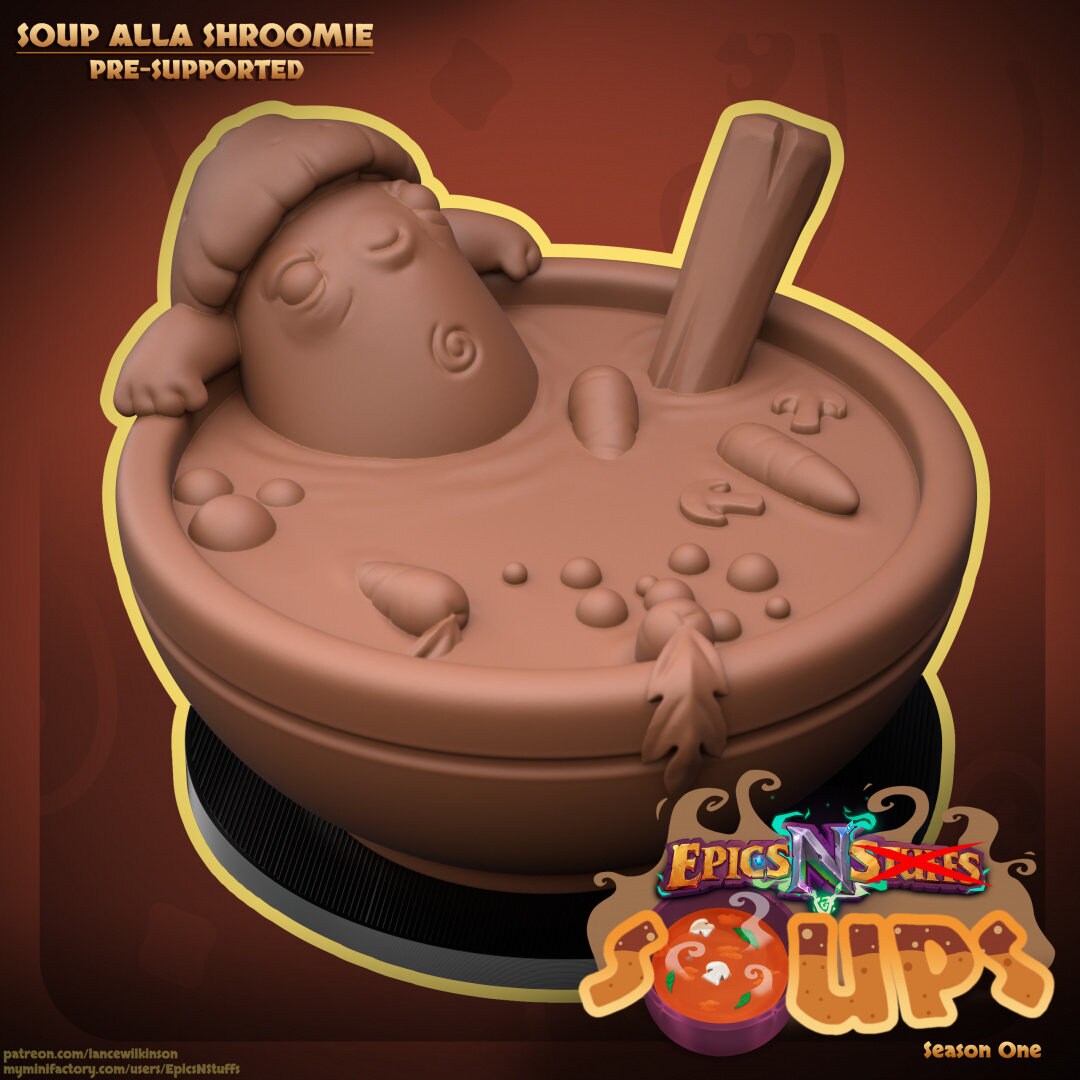 Soup Alla Shroomie | Epics'N'Soups | Epics'N'Stuffs