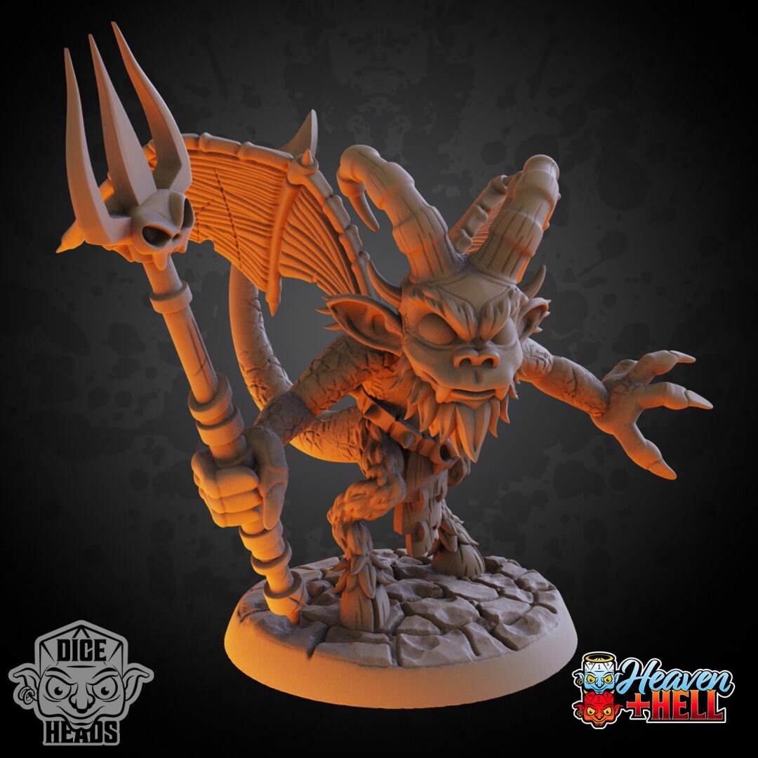 Horned Devil | Dice Heads | Heaven and Hell