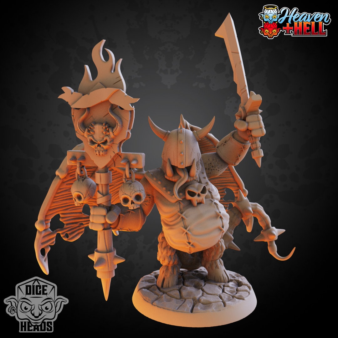 Pit Fiend | Dice Heads | Heaven and Hell