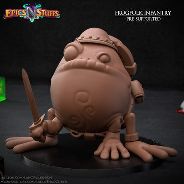 Frogfolk Infantry | Epics'N'Stuffs