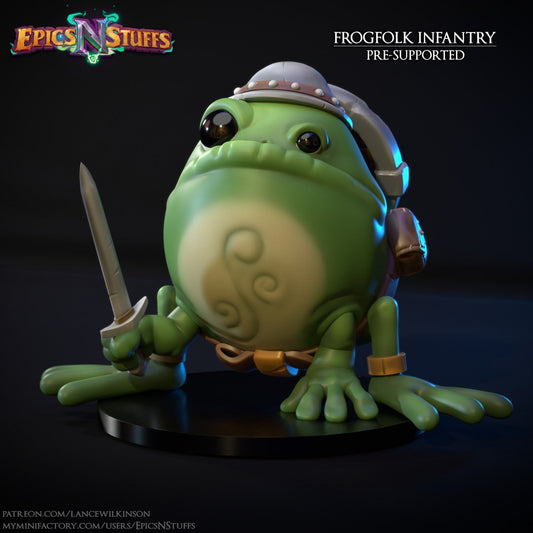 Frogfolk Infantry | Epics'N'Stuffs