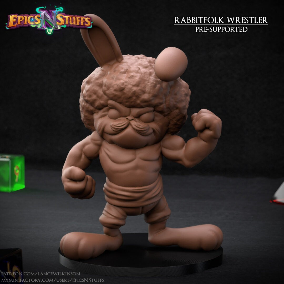 Rabbitfolk Wrestler | Epics'N'Stuffs