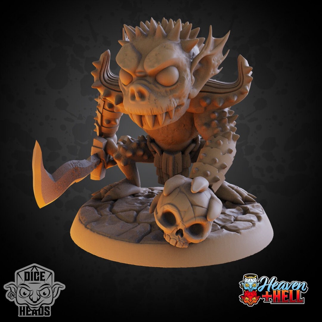 Barbed Devil | Dice Heads | Heaven and Hell