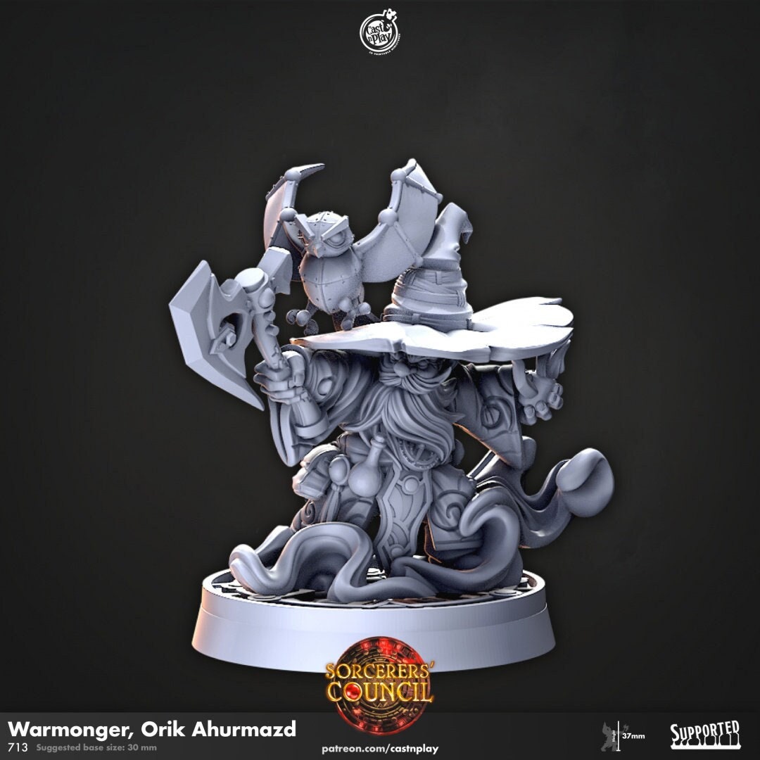 Warmonger, Orik Ahurmazd | Cast n Play