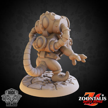 Rat Bomber | Dice Heads | Zoontalis