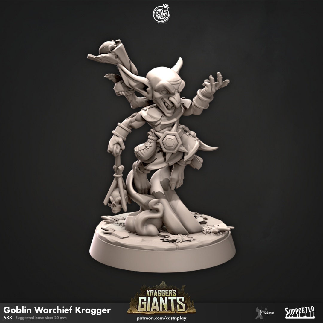 Goblin Warchief Kragger | Cast n Play