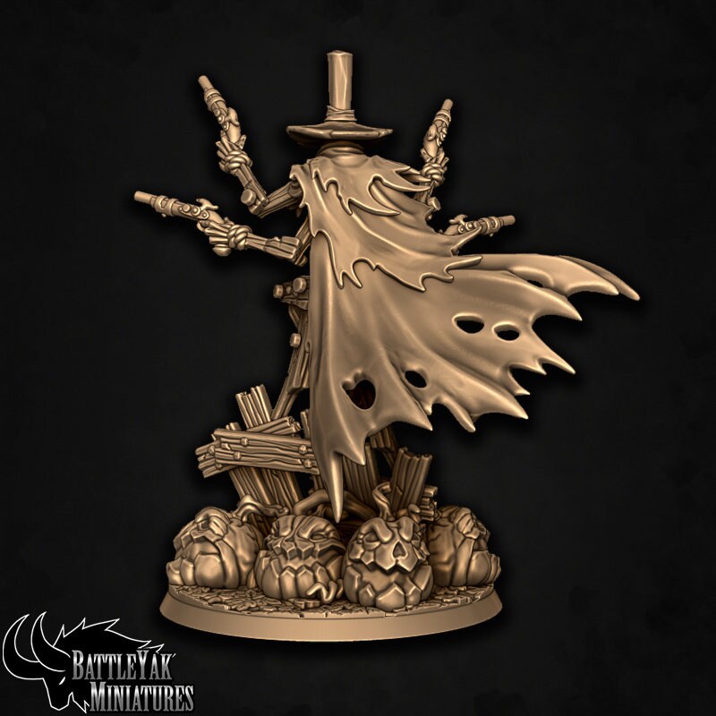 Jack O'Shade | Harrowhaunt Fryghtmares Epic Hero | Battle Yak Miniatures are One Page Rules Compatible