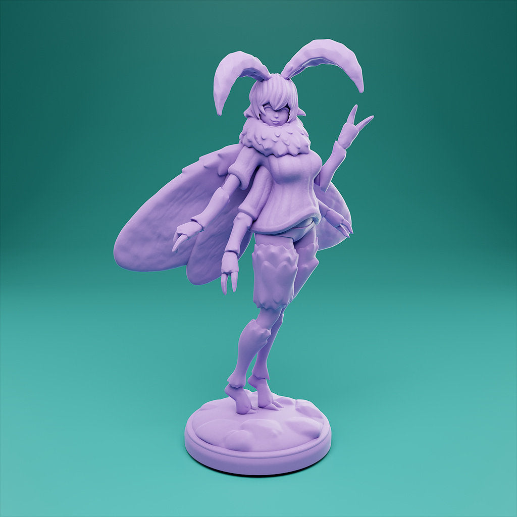 Soleil the Moth Girl | Lavender Devilry