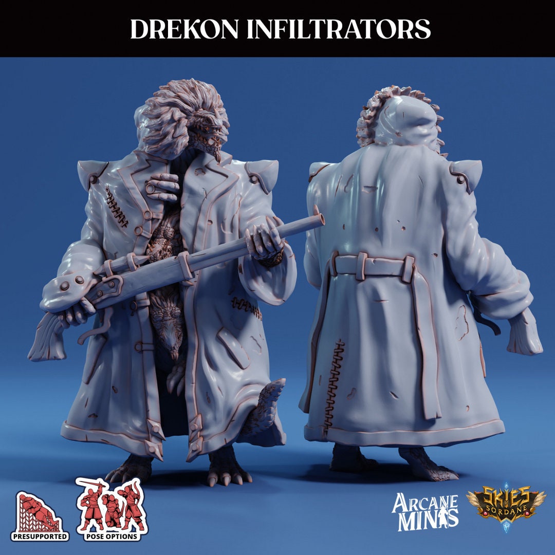 Drekon Infiltrator | Arcane Minis