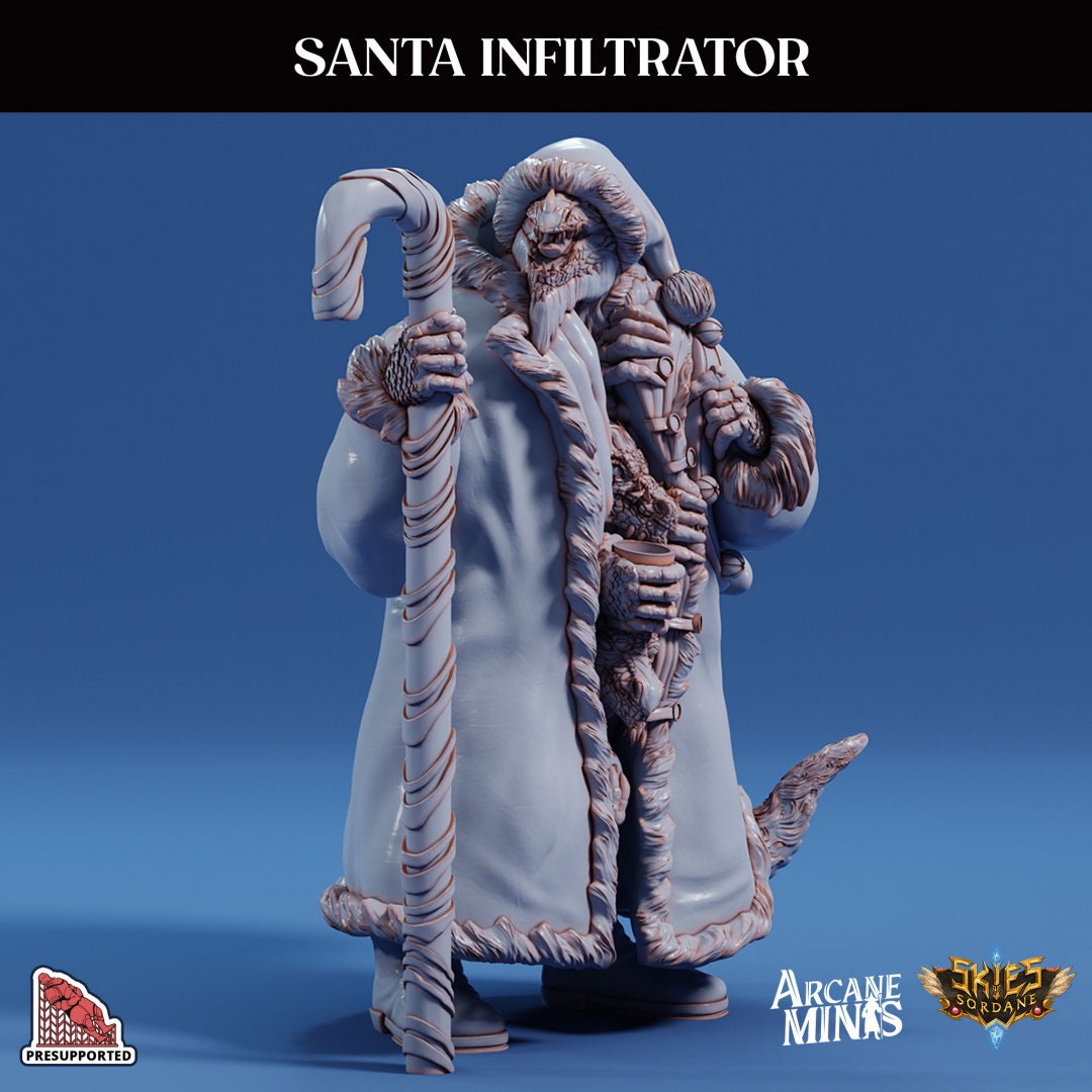 Drekon Infiltrator - Claus Disguise | Arcane Minis