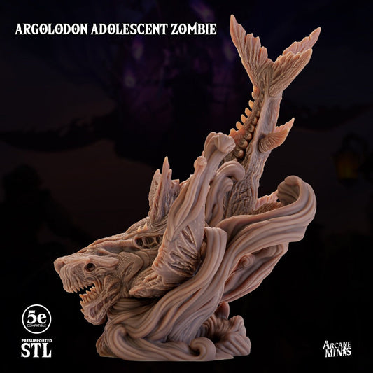 Undead Argolodon Adolescent | Arcane Minis