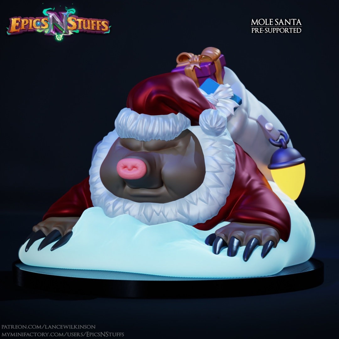 Mole Santa | Epics'N'Stuffs
