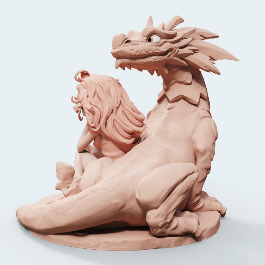 Iriel (Sitting) | Female Miniatures | UNPAINTED Miniature in Resin