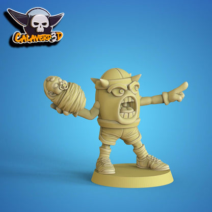 Dimension C-168 Fantasy Football Team (+ Cheerleaders) | Calaverd3D | UNPAINTED Miniature in Resin