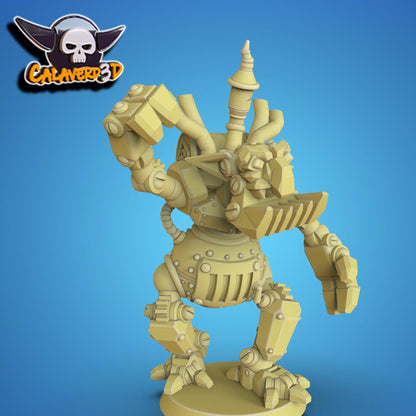 Botlins (Goblin Robots) Fantasy Football Team | Calaverd3D | UNPAINTED Miniature in Resin